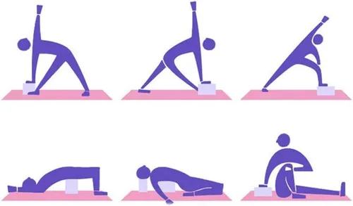 Miniatura 4 de Bloques de ejercicios de espuma de yoga de ladrillos de espuma de EVA de alta