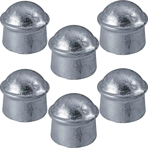 Miniatura 12 de Tapa de poste de valla de eslabones de cadena de 1-3/8 pulgadas, uso para poste/tubería de 1-3/8 pulgadas de diámetro exterior, acero prensado
