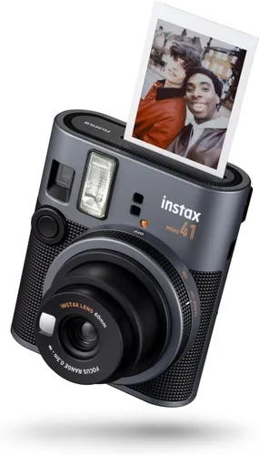 Miniatura 3 de Fujifilm Paquete de cámara instantánea Instax Mini 41 con película Instax Mini, 20 exposiciones + 4 pilas AA + álbum, bordes, calcomanías y clips +