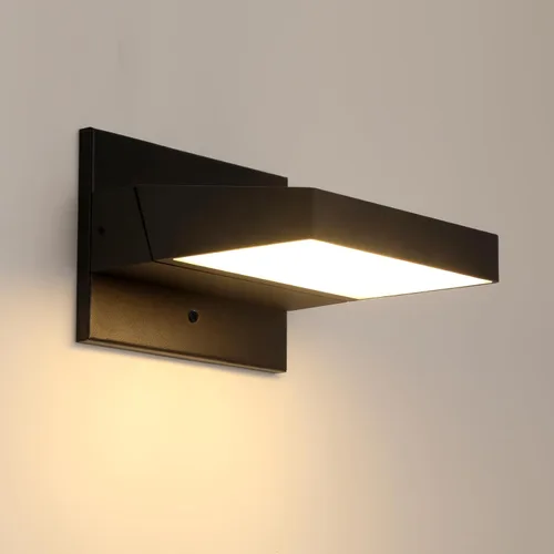 Miniatura 9 de Luces de Pared Exteriores Modernas 20W Luz de Paquete de Pared LED con Haz de Luz Ajustable Hacia Arriba y Hacia Abajo Impermeable Apliques de Pared