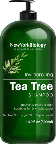 Miniatura 7 de New York Biology Biotin Shampoo para crecimiento y adelgazamiento del cabello, fórmula espesante para tratamiento de pérdidas, para hombres