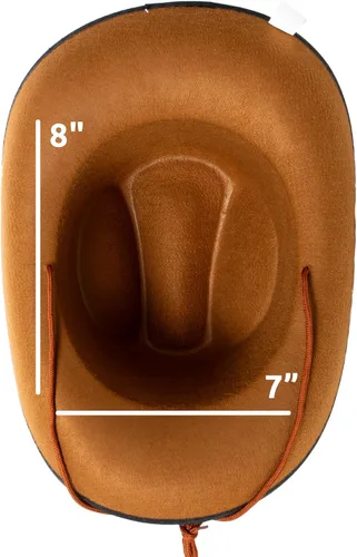 Miniatura 5 de Sombrero de vaquero con tachuelas de fieltro - Unisex