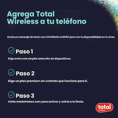 Miniatura 6 de Total Wireless iPhone 11, 64GB, negro, teléfono inteligente prepago (bloqueado)