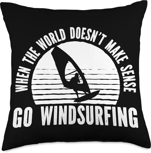 Miniatura 4 de Windsurfing Surfing Board Water Sports Throw Pillow