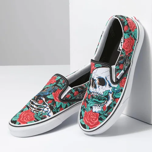 Miniatura 4 de Vans - Tenis unisex de caña baja, clásicos, de meter