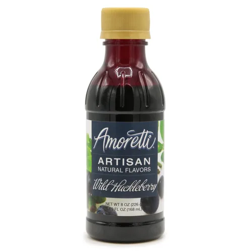 Miniatura 213 de Amoretti - Pasta natural de sabor artesanal de bayas silvestres, 8 onzas, perfecta para helados, bebidas, pasteles y más, sin conservantes, vegana
