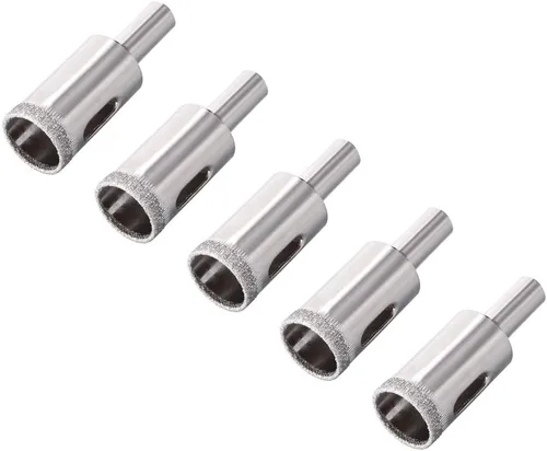 Miniatura 6 de uxcell Brocas de diamante de 0.157 in, sierras de agujero para azulejos de vidrio, porcelana, mármol, botellas de cerámica, ollas de ladrillo