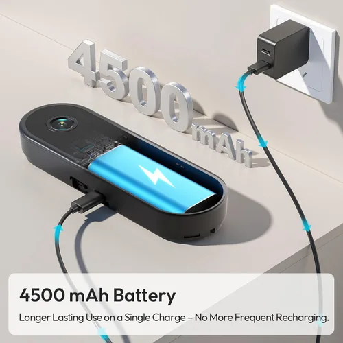 Miniatura 9 de Cámara de timbre de puerta de 2K HD con batería, inalámbrica con timbre de anillo, timbre de video inteligente con comunicación bidireccional