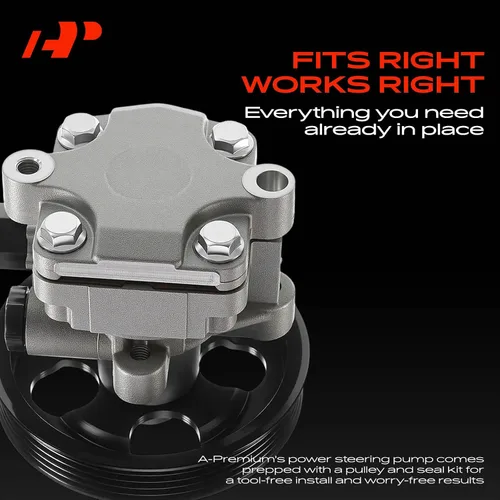 Miniatura 3 de A-Premium Bomba de dirección asistida, con polea, compatible con Subaru Impreza 2002-2003, 2.0L, repuesto # 34430-FE002