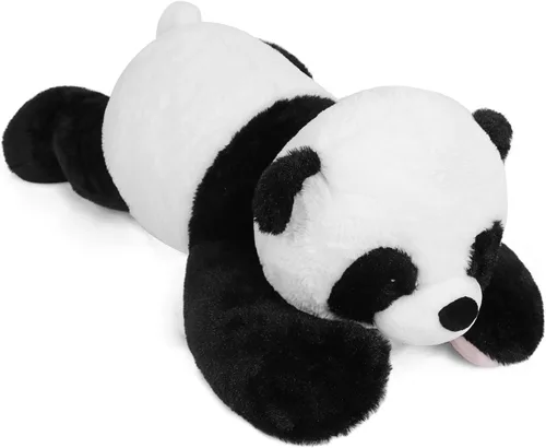 Animales de Peluche Panda con Peso de 5 lb, Oso Panda de Peluche con Peso de 24 pulgadas para Niños Adultos Niños Niñas, Lindos Peluches Juguete de