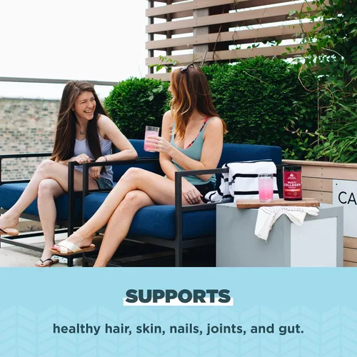 Miniatura 6 de Ancient Nutrition - Péptidos de colágeno hidrolizado en polvo con probióticos, proteína multi-colágeno de fresa y limón para mujeres y hombres