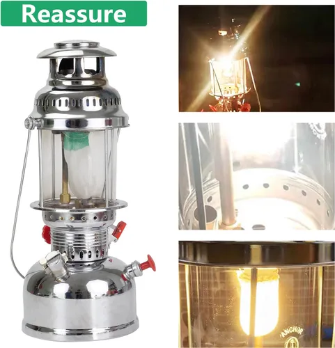 Miniatura 6 de 20 unidades de manto de linterna de propano para linterna de gas manto de luz de propano para acampar al aire libre linterna natural (20 piezas)