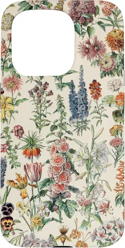 Miniatura 14 de Cute Flowers Vintage Botanical Flower Illustration Case for iPhone 17
