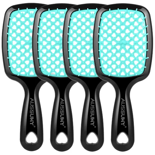 Miniatura 11 de 2 Pack Cepillo para Desenredar con Ventilación - Cepillo Desenredante con Cerdas Suave para Cabello Sin Enredos - Ideal para Cabello Natural