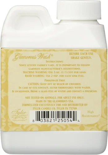 Miniatura 2 de Tyler Glamorous Wash High Maintenance Detergente fino para ropa de 4 oz