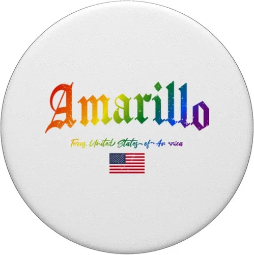 Miniatura 3 de Amarillo Gothic Design Lgbtqai+ rainbow Version PopSockets Adhesive PopGrip