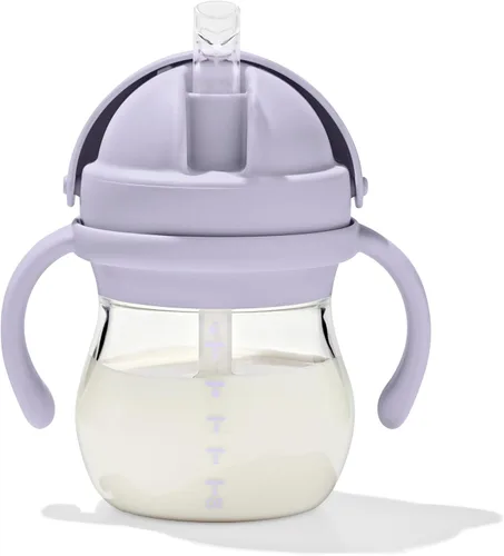 Miniatura 8 de OXO Tot Transitions Vaso con Pajita con Asas Extraíbles - 6 oz. - Blossom
