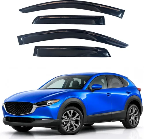 Miniatura 242 de Visor para ventana IG para Hyundai Venue 2020-2023, protector contra la lluvia, adhesivo extra duradero, deflector de viento para lado
