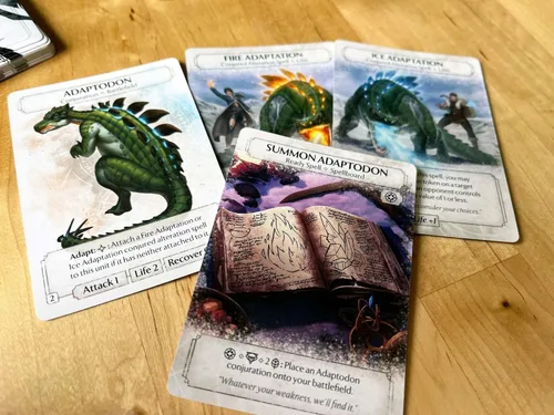 Miniatura 4 de Plaid Hat Games Ashes Reborn: Barajas de expansión Red Rains Frostwild Scourge - Juego de quimera y fénix para 1-2 jugadores, a partir de 14 años