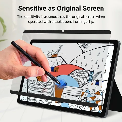 Miniatura 7 de PYS® Protector de pantalla magnético de privacidad para Samsung Galaxy Tab S9 Plus 2023/Tab S9 FE+ Plus/S7 FE 5G, S8 Plus, S7 Plus de 12.4 pulgadas