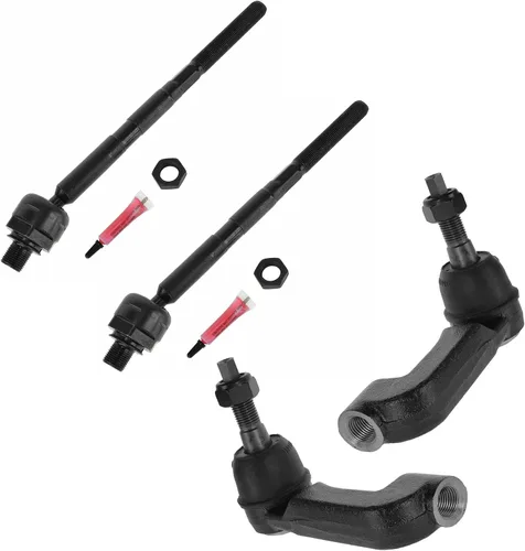 Miniatura 33 de TRQ Juego de barras de acoplamiento delanteras interiores y exteriores de 4 piezas compatible con Jeep Cherokee 1991-2001 y Comanche 91-92