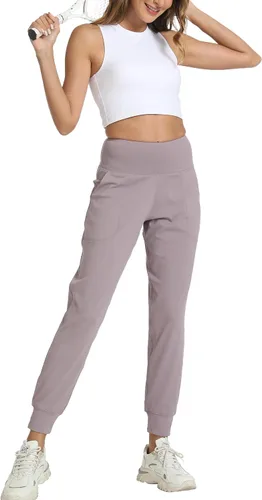 Miniatura 84 de Kcutteyg - Pantalones deportivos con bolsillos para mujer, diseño suave, ligero y de secado rápido, para entrenamiento, gimnasia, yoga y correr