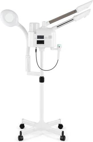 Miniatura 13 de Vaporizador facial profesional 2 en 1 para cara, lámpara de aumento LED 5X, vaporizador facial de ozono caliente para esteticista belleza,