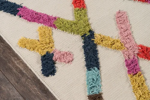 Miniatura 5 de Novogratz by Momeni Rugs Indio - Alfombra contemporánea 100% de lana hecha a mano, 3 pies x 5 pies, multicolor (INDIOIND-3MTI3050)