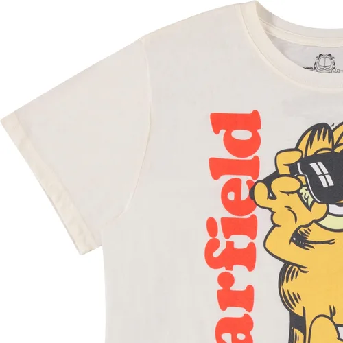 Miniatura 3 de Garfield Camiseta para mujer The Cat Ropa clásica para mujer Jon Arbuckle y Odie Tie Dye Tee
