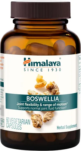 Himalaya Boswellia, apoyo articular para movilidad y flexibilidad, promueve la preservación de tejidos, 250 mg, 60 cápsulas