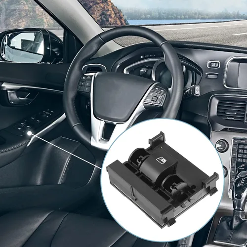 Miniatura 8 de X AUTOHAUX Interruptor de techo corredizo de consola superior de ventana trasera 9L3Z-15B691-AA para Ford F-150 2009-2017 para Ford F-250 F-350