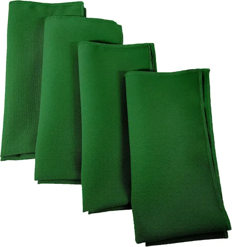 Miniatura 16 de LA Linen Paquete de 10 servilletas de popelina de poli, servilletas de tela suave, servilletas lavables y reutilizables, servilletas de mesa