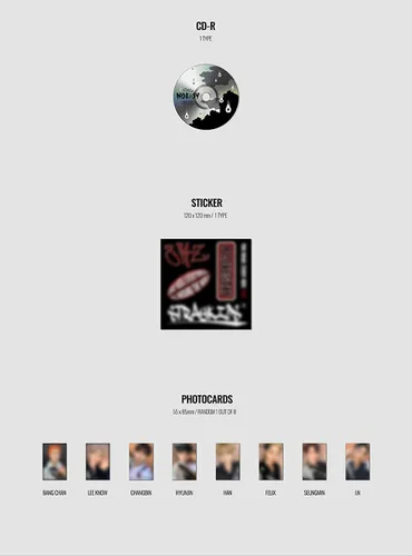 Miniatura 3 de STRAY KIDS NOEASY 2nd Album JEWEL CASE [ SEUNGMIN ] VER. 1ea CD+20p Photo Book+1ea Photo Card+1ea Sticker+1ea Pre-Order Item+1 STORE GIFT CARD