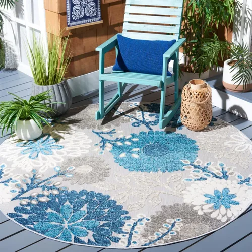 Miniatura 19 de SAFAVIEH Alfombra Lavable para Exteriores Colección Cabana - Pasillo de 2' x 10', Crema y Rojo, No Desprende Pelusa y Fácil de Limpiar, Ideal