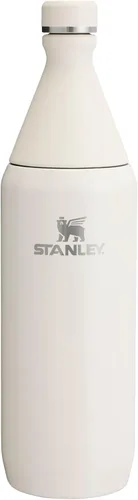 Miniatura 16 de Stanley All Day - Botella delgada de 20 onzas, tapa giratoria con sello a prueba de fugas, diseño delgado para viajes y gimnasio, acero inoxidable