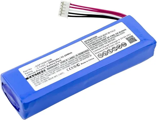 Miniatura 3 de Reemplazo de batería GSP1029102R de 6000mAh compatible con JBL Charge 3 (2015) y Select Charge 2+ Altavoz Bluetooth impermeable