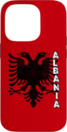 Miniatura 16 de Funda para iPhone 13 Pro Albania Bandera de Albania Double Eagle Flamuri Shqiperia