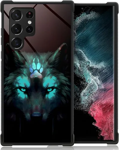 Miniatura 8 de CARLOCA Funda compatible con iPhone 13 Pro, diseño gráfico de identidad negra espiritual lobo, a prueba de golpes, antiarañazos, para iPhone 13 Pro