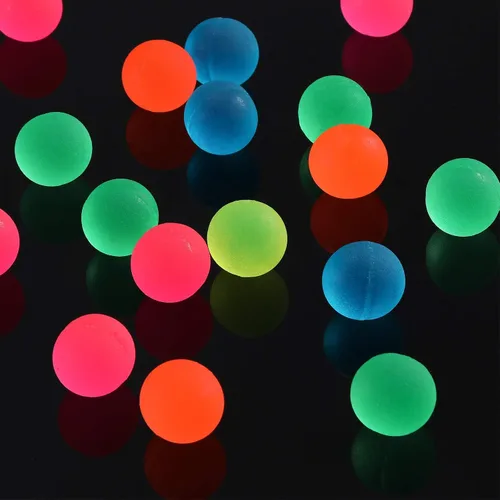 Miniatura 5 de 120 bolas hinchables – Bolas rebotadoras coloridas a granel para bolsas de fiesta, 0.88 pulgadas de diámetro para recuerdos de fiesta, rellenos