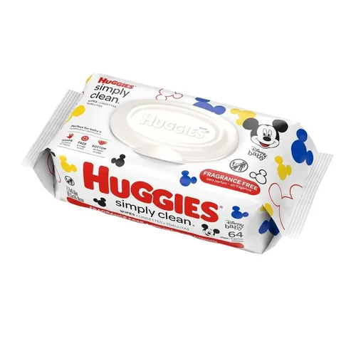 Miniatura 2 de Huggies Toallitas para bebé Simply Clean sin fragancia (paquete de 2)