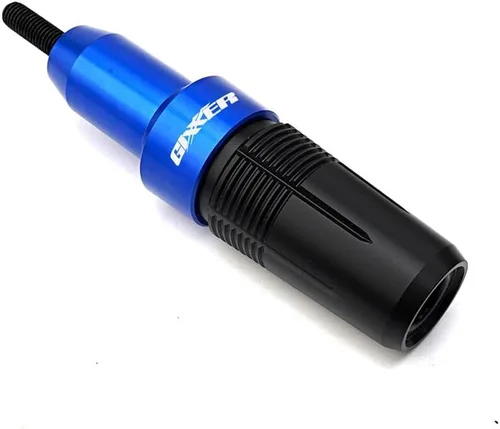 Miniatura 7 de TEMKIN W para Suzuki Gixxer SF250 Sf 250 SF250 150 125 SF motocicleta CNC Accesorios protección contra caídas Deslizador de escape deslizante B Negro