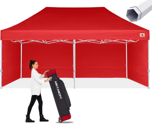 Miniatura 26 de ABCCANOPY - Tienda de campaña con dosel de primera calidad, sombra instantánea comercial, 10 x 15, serie premium, gris