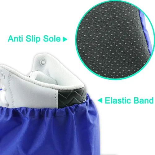 Miniatura 3 de Fundas reutilizables para botas y zapatos, resistentes al agua, antideslizantes y lavables para contratistas de bienes raíces para mantener limpios