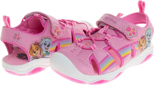 Miniatura 4 de Nickelodeon Zapatos iluminados de Paw Patrol para niñas, sandalias de verano, zapatos de agua para niños, Skye Everest, correa ajustable para playa