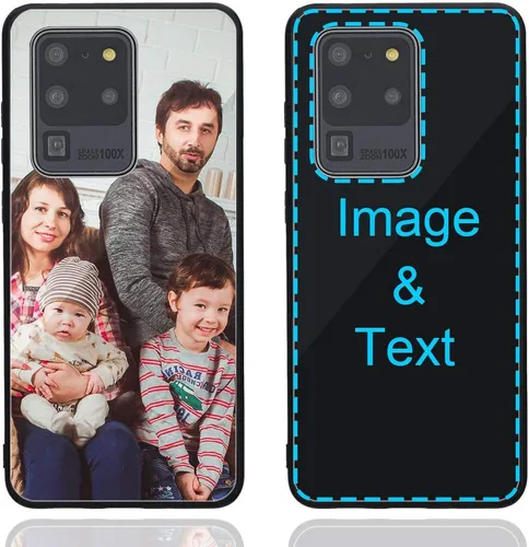 Miniatura 27 de Funda de teléfono personalizada para Samsung Galaxy S22+ / S22 Plus 5G, funda de TPU suave de vidrio templado antiarañazos personalizada con foto