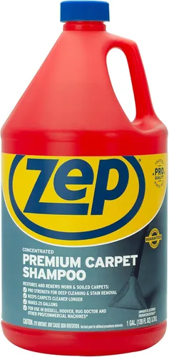 Miniatura 2 de Zep ZUPXC128 - Champú para alfombras de primera calidad, 1 galón (caja de 4), limpieza profunda y eliminación de manchas, para máquinas de alfombras