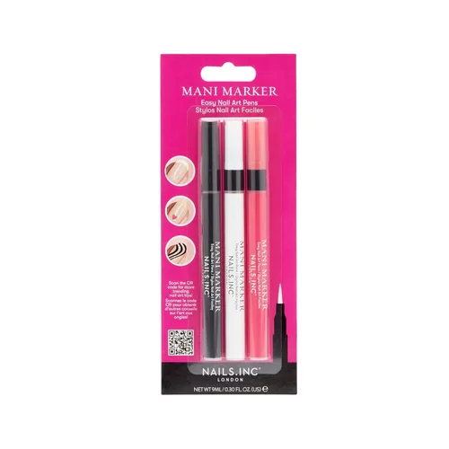 Miniatura 10 de Nails Inc Mani - Juego de 3 rotuladores para arte de uñas