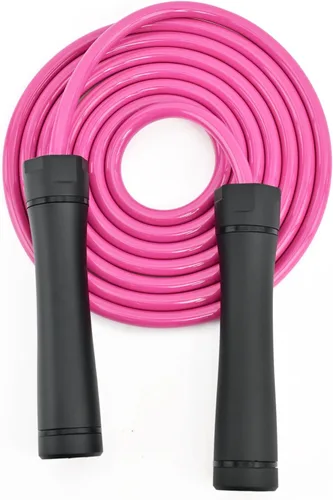 Miniatura 11 de Weighted Jump Rope, 1LB Tangle-Free Ball Bearing Rapid Speed Skipping Rope for Men Women, Adjustable 9mm Cotton & PVC Rope with Alum Handle for