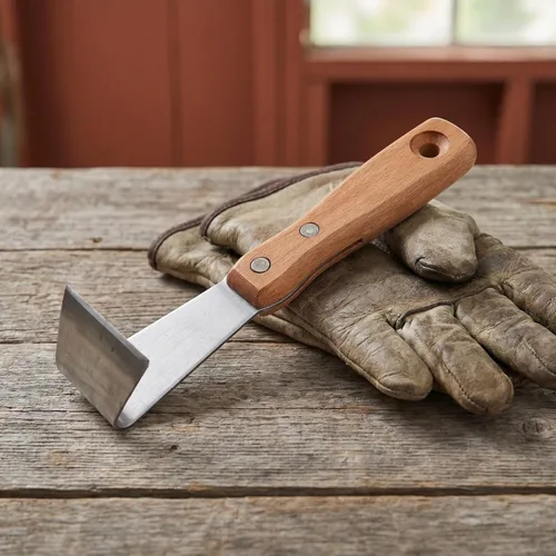 Miniatura 7 de DOITOOL Cuchillo raspador de corteza de jardinería, herramienta manual ergonómica para quitar corteza de árbol para árboles frutales, cortador