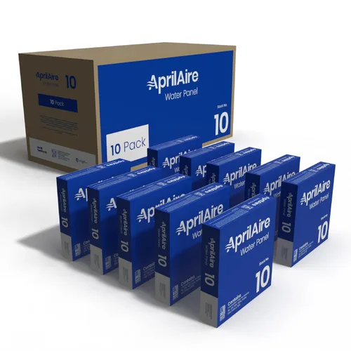 Miniatura 11 de Filtro de repuesto de panel de agua AprilAire 10 para humidificador AprilAire para toda la casa modelos 110, 220, 500, 500A, 500M, 550, 550A, 558